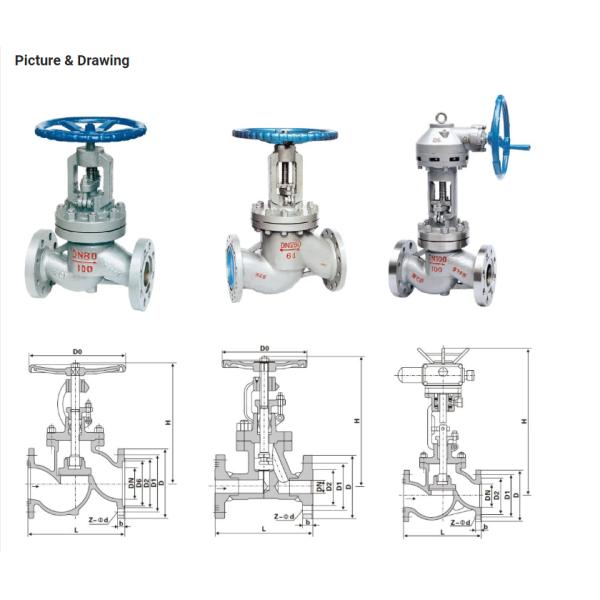 Водная среда 1500LB F304 SS304 SS316 Нержавеющая сталь длинный ствол криогенный клапан Глобусный клапан