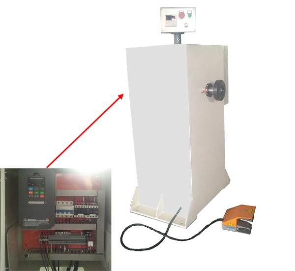 Machine à enroulement à bobine à moteur électrique semi-automatique