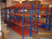 O aço médio central logístico do dever arquiva o sistema seletivo do racking com o pó revestido