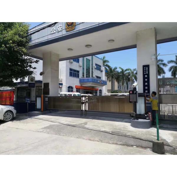 24В постоянный пешеходный барьерный ворота настройки с распознаванием лиц