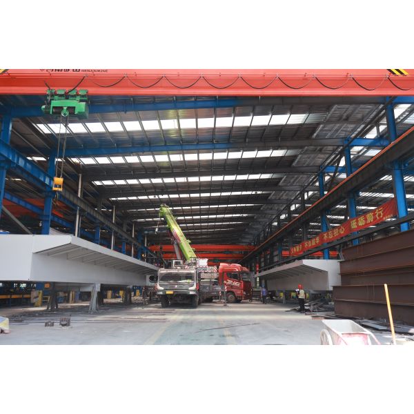 Customized Prefabricated Boiler Steel Structure Frame Corrosion Resistance
