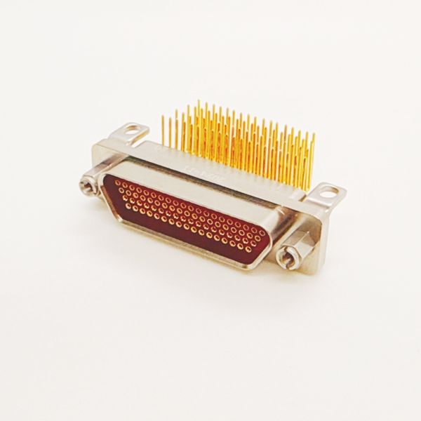 Miniature 25 Pin Male Connector R/A PCB Plug Connector Customized J30J-25TJW-J