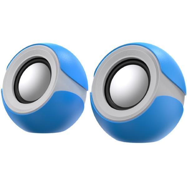 Wired Computer Speaker 1.5W*2 Power 32 Magnet Speaker Supports AUX Input ABS Material USB 5V Power Supply For Students And Office Workers