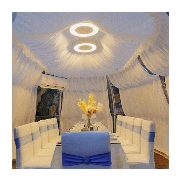 Outdoor Camping Homestay Steel Structure Spherical Tent House With Transparent Bubble Room And Dome Room