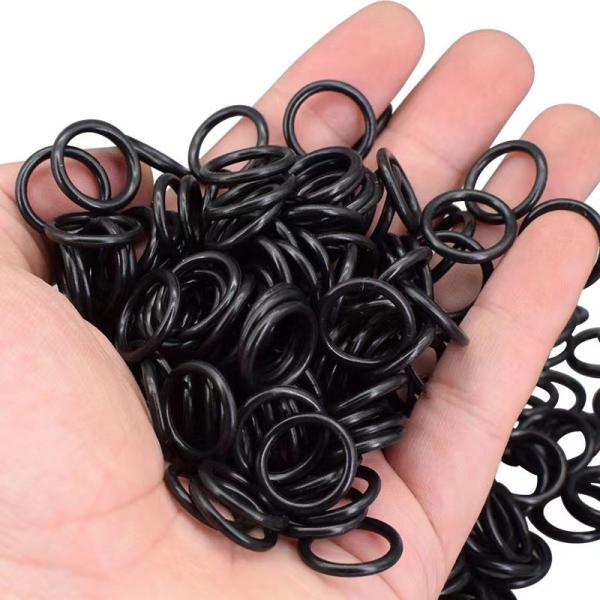 Custom Size Rubber O Ring for Reach Approved LSR Buna-N NBR SBR NR FPM Material OEM