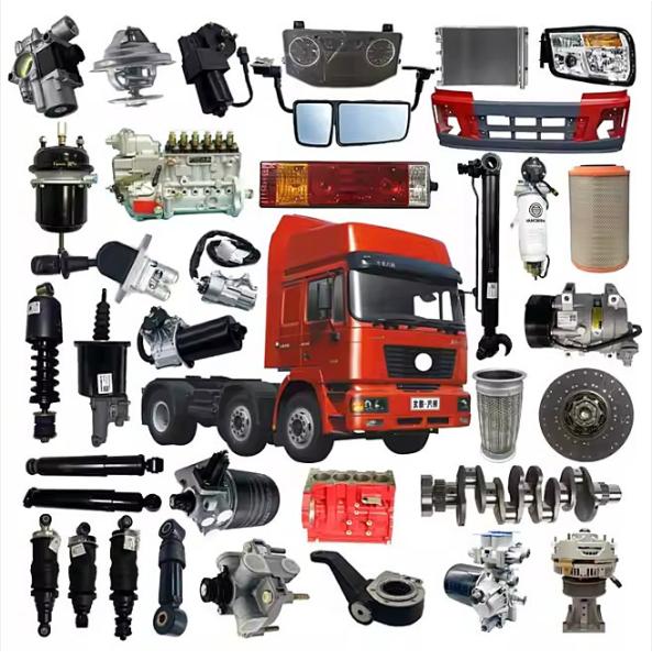Pièces pour camions Shacman Suspension Système de direction à carburant Pièces de climatisation Pièces de lampes électriques Qualité originale