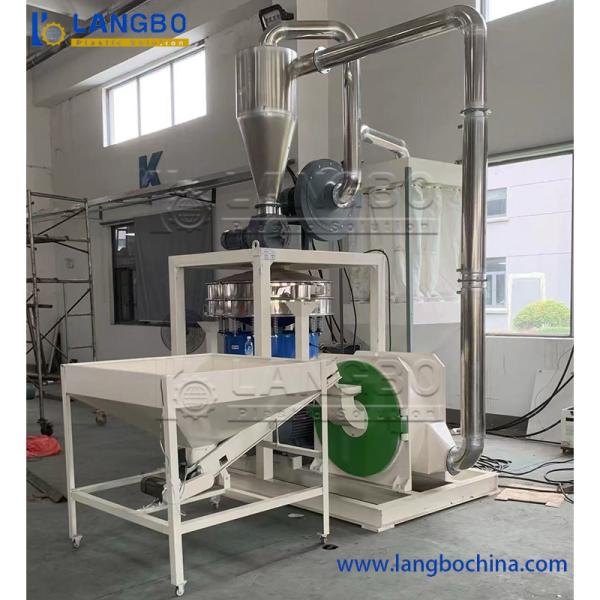 High Capacity Scrap Plastic Powder Pulverizer Grinding Machine For PVC Milling 500-1000KG/HR