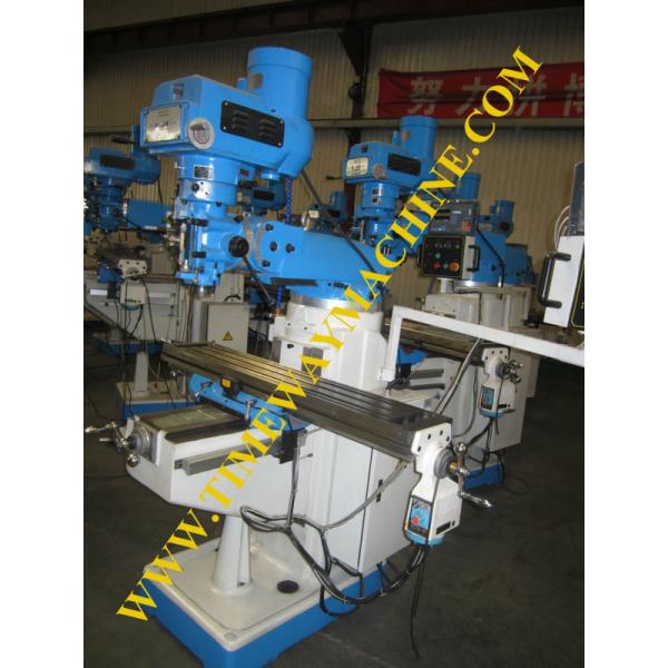 VERTICAL Turret Milling Machine M330A with R8 Spindle Taper and 330x1370 Table Size