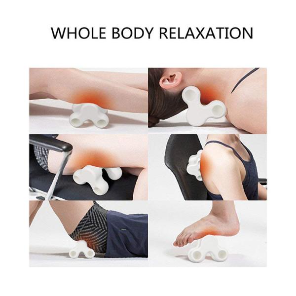 Portable Yoga Props Creative Traction Neck Shoulder Yoga Massage Relax Muscle / Cervical