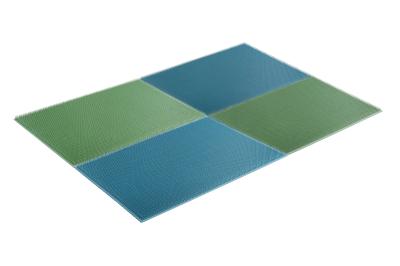 Non toxic and non slip silicone shower foot massage pad in the gym bathroom