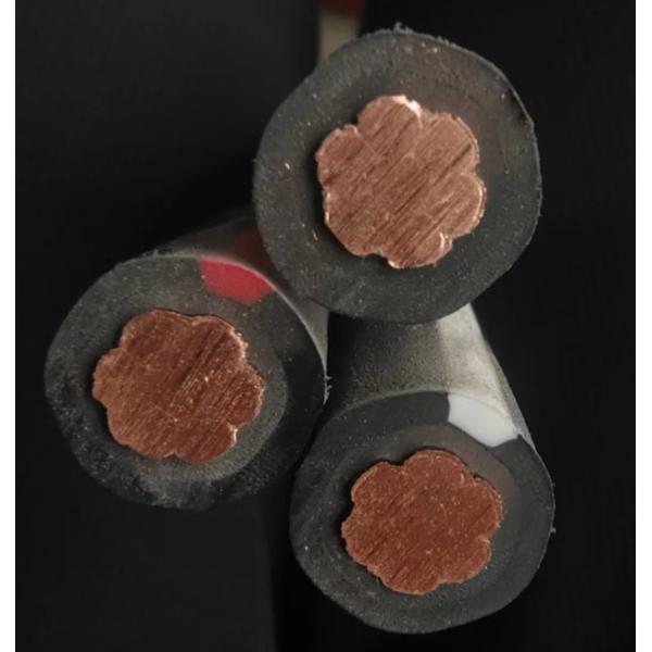 600В CVT кабель 38mm2 60mm2 100mm2 Триплексная скрещенная полиэтиленовая изоляция виниловый чехол CVD CVQ CVT кабель