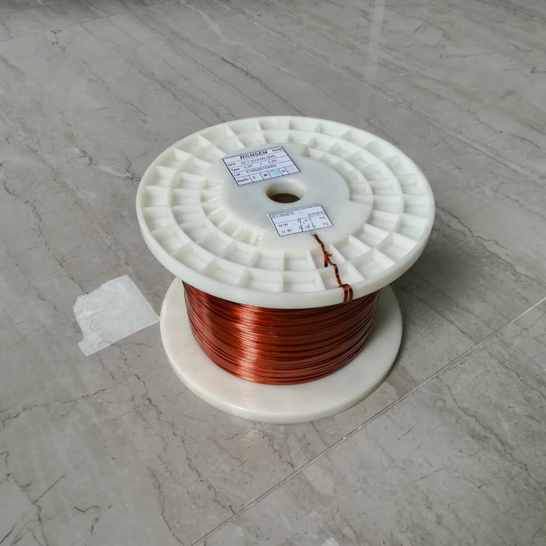 0.02-1.8mm UEW/квартира EIW Solderable/прямоугольный покрытый эмалью UL провода собственной личности медной проволоки скрепляя аттестовали