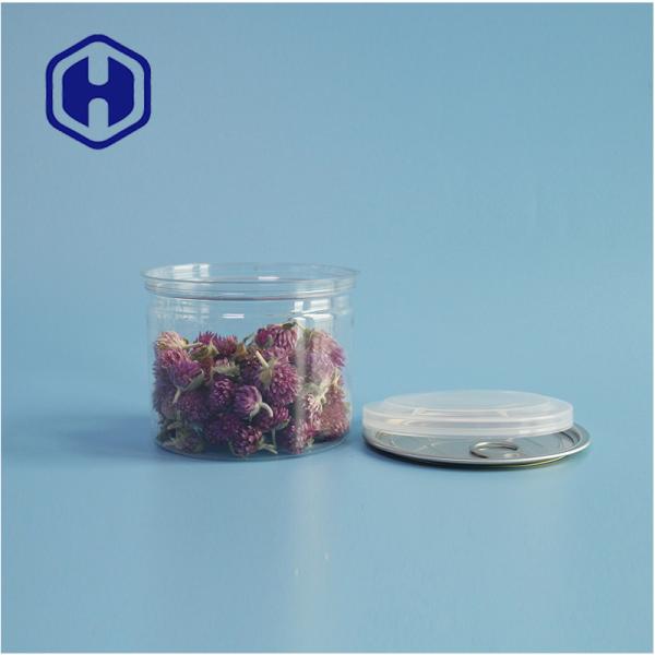 Toy Flexible Vegan Snack Vacuum Plastic Packaging Transparent PET Food Grade Airtight Can