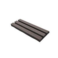 Aesthétique personnalisée Acoustique Panneaux muraux en bois en ardoise Melamine Finition 600x2400mm