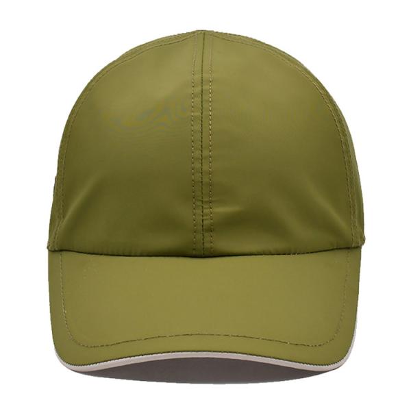 Les sports extérieurs de polyester de chapeaux de papa de panneau fait sur commande de la mode 6 ont brodé Logo Baseball