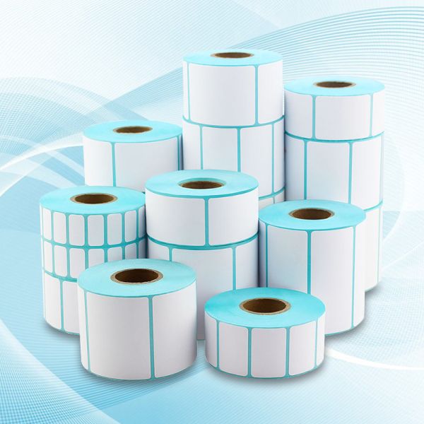 Self Adhesive 4x6 Thermal Label Roll For Shipping Customized