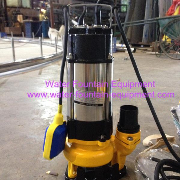 Automatic Stainless Steel Sewage Submersible Fountain Pumps With Floating Ball