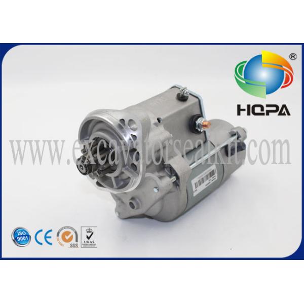 Engine V2403 Excavator Starter Motor , 12V, Standard Size CW Rotation