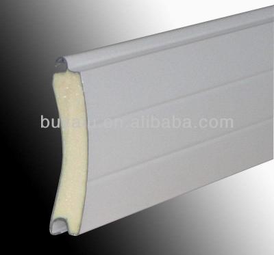Different Size Aluminium Roller Shutter Slats Different Color Foam Filled Roller Shutter Slats