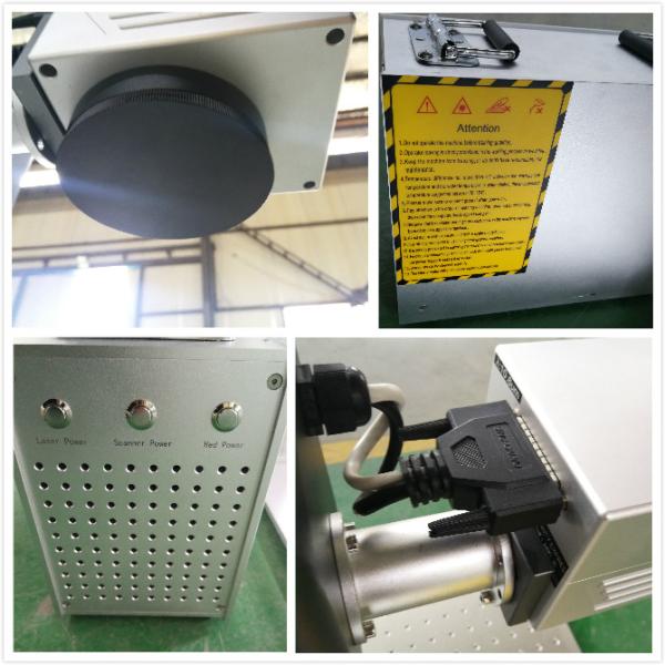 High Grade CO2 Industrial Laser Marking Machine For Plastic Wood Leather