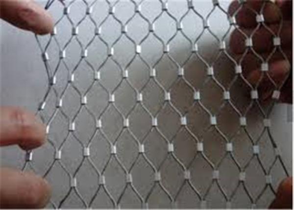 2.0mm X-Tend Decorative Wire Rope Mesh Fence with Black Oxide Finished