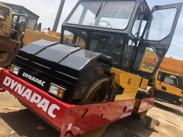 DYNAPAC CC421 Used Road Roller 121HP 76KW For Landfill Compaction
