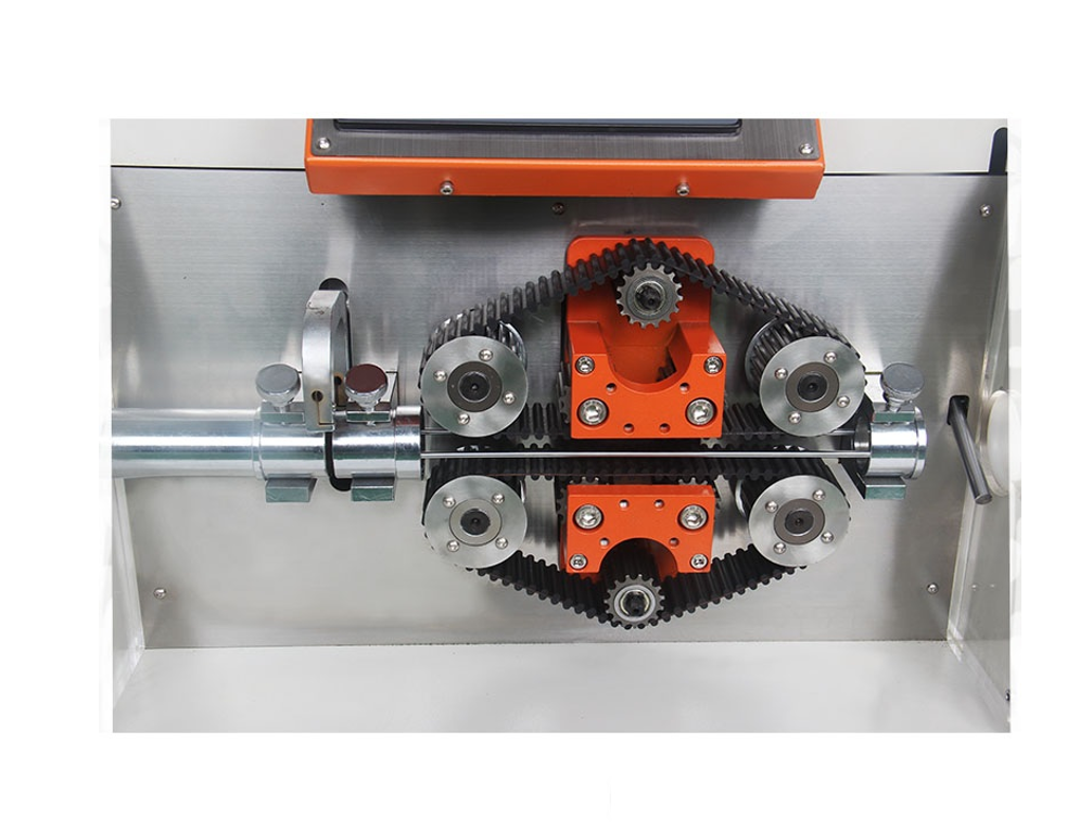 Fast Speed Corrugated Tube Cutting Machine with 4-32mm Cutting Diameter 10-9999.9mm Length and ±0.1mm Accuracy