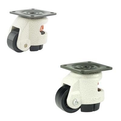 rodízio de nivelamento ajustável de 62mm