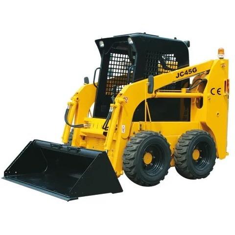 CE certified mini wheel skid steer loader with EPA and HANSA hydraulic pump attachments