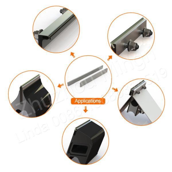 Кончики лопатки замены шабера конвейерной ленты минирования карбида вольфрама Widia более чистые