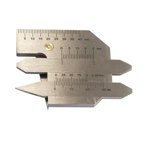 Fillet Weld Butt Weld Multi-Function Welding Gauge for Silver Metric Weldment Gap