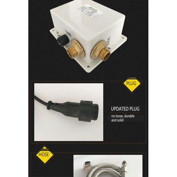 ARROW Brand Single Hole Mount Sensor Faucet with Ceramic Valve Core and Infrared Sense Technology
