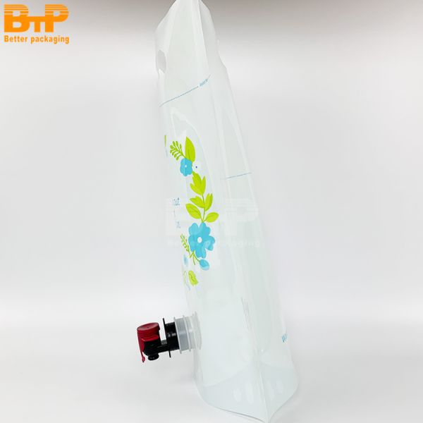 Spout Pouch Reusable 3L Wine Purse Replacement Bags  Refillable Wine Storage Pouch With Butterfly Valve