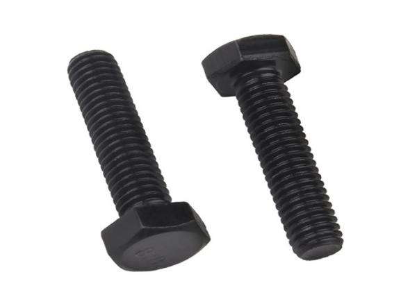 12.9 Grade Stainless Steel Bolts DIN931 Black Oxide Hex Head Bolts