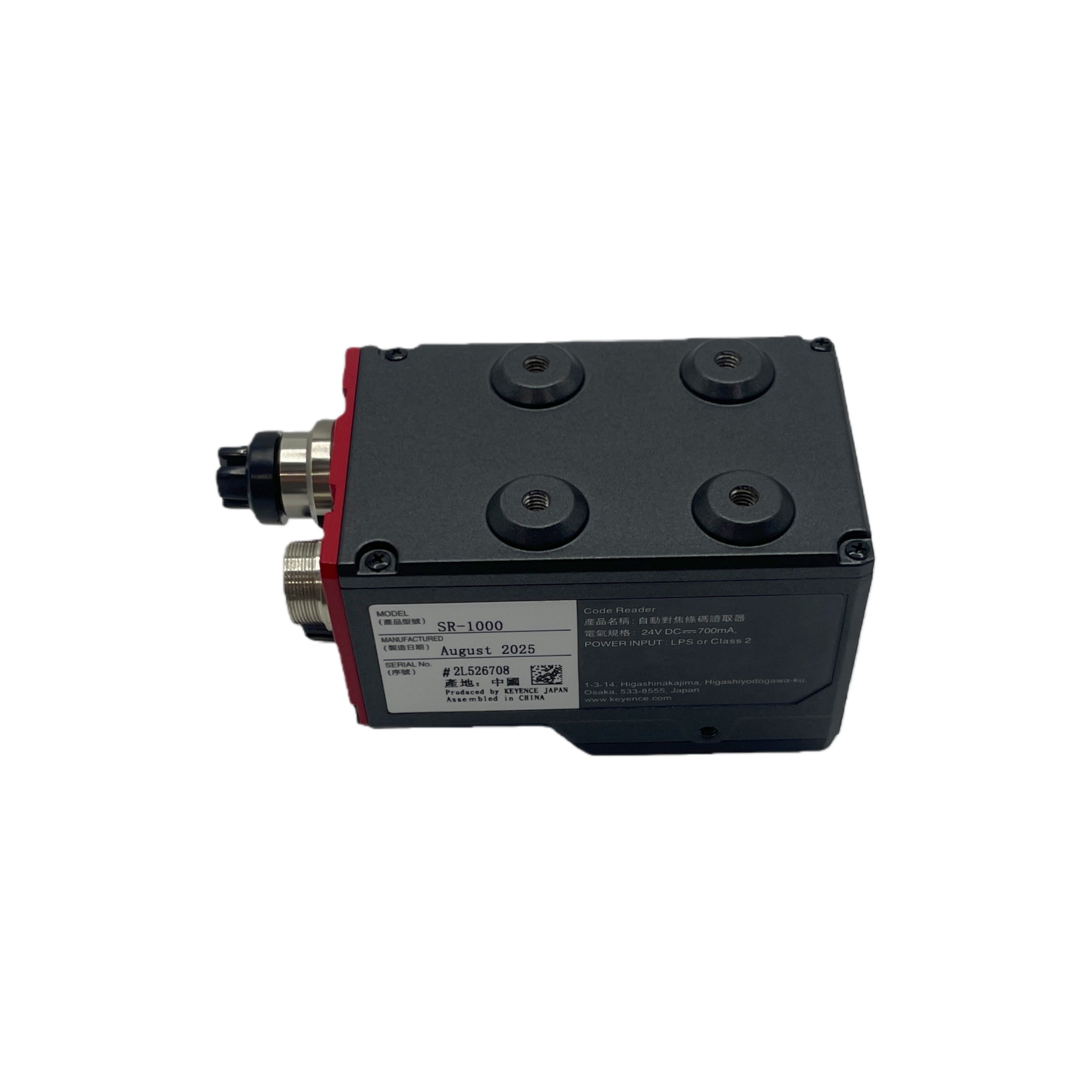 KEYENCE SR-1000 Barcode QR Code Scanner Autofocus Suitable for Semiconductor Processing
