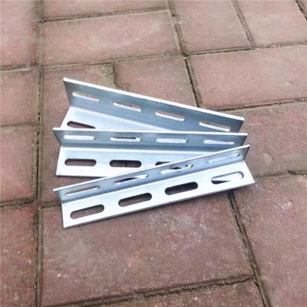 Heavy Duty Slotted Angle Bar With Pre Punched Holes Metal Mate Slotted Steel Angle