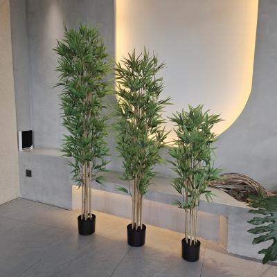 Artificial Bamboo Tree X 7 UV Resistant Plastic Plants 120-180CM