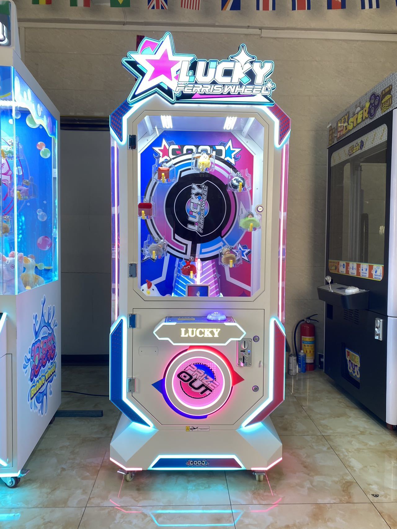 Magic Coin Claw Machine, New Lucky Ferris Wheel Game, Stable Performance for Commercial Amusement