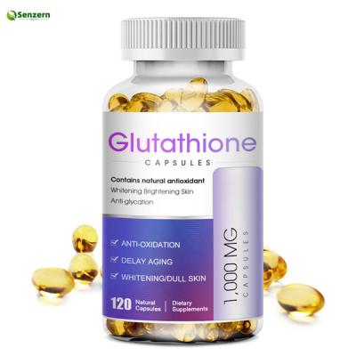 120pcs Glutathione Whitening Pills OEM Glutathione Capsules For Skin Whitening