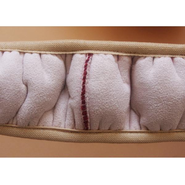 Пинка шерстей Шеарлинг крышка руля короткого пушистая установленная с неподдельной кожей