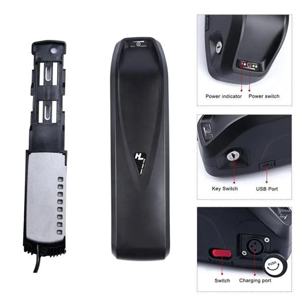 Electric Bicycle Hailong Lithium Battery Pack 48v 10.4ah 15.6ah