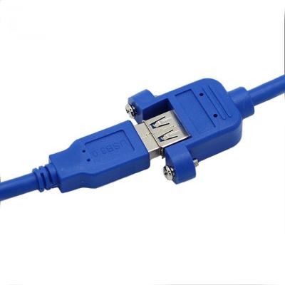 Cabo de extensão com o homem azul do Usb 3,0 do PVC 2m 3m das orelhas à fêmea