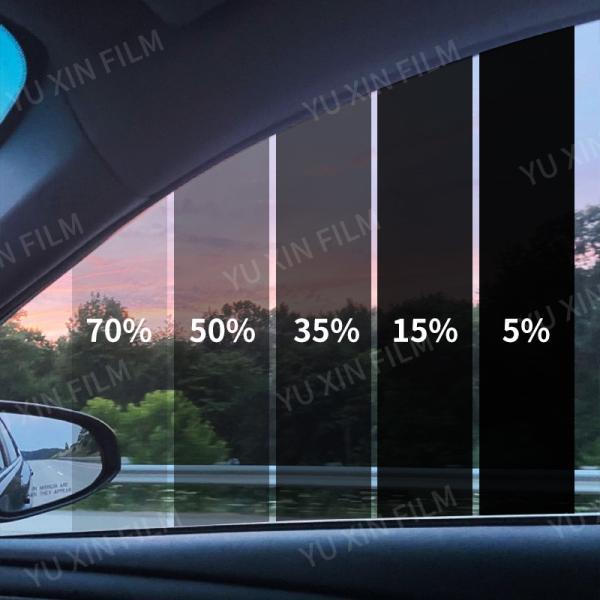 1 Ply Car Window Tint Film Primary Dyed Film 152cmx30 Meters Wet Installation