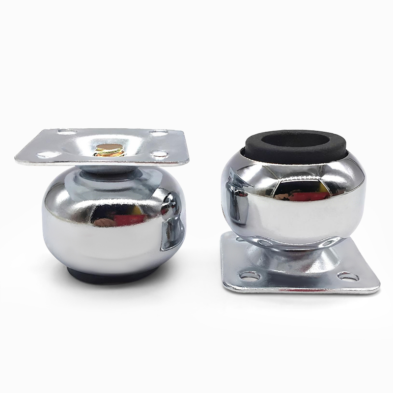 High-gloss Chrome Spherical Sofa Legs Coffee Table Legs Support Brackets Furniture Foot Pads & Bed Support Legs