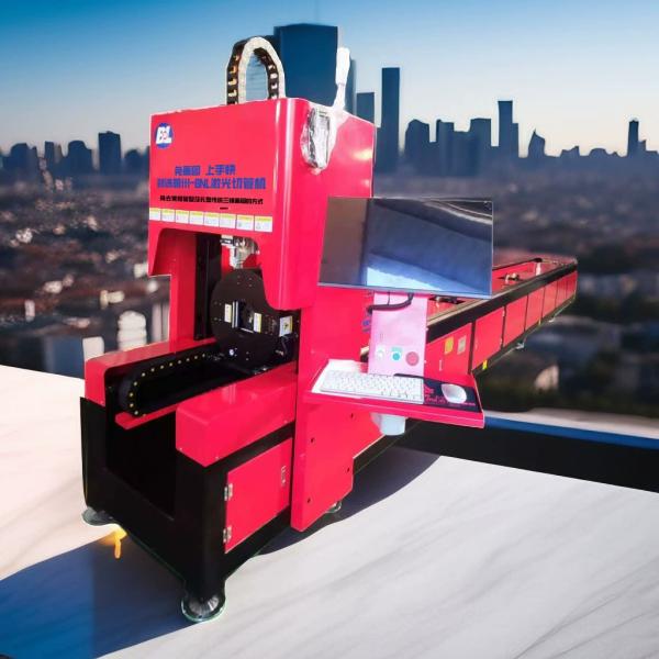 1500W-6000W CNC Laser Tube Cutting Machine for 8-160mm Pipes