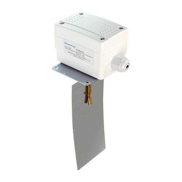 KAFS Air Flow Switch with Stainless Steel Vane, IP54 Protection, and SPDT Contact Configuration for HVAC Ducts