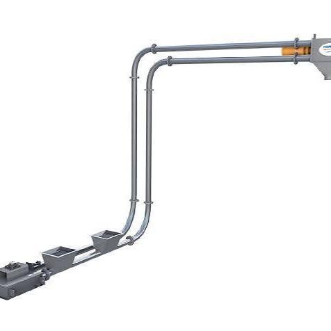 Heavy Duty Chain Conveyor Machine , Enclosed Industrial Chain Conveyor With Dust Tight Sealing