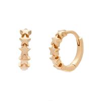 925 Sterling Silver Star Huggie Boucles d'oreilles pour femmes bijoux de mode