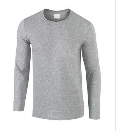                  Casual Unisex Black Plain T-Shirt Custom, Wholesale Full Sleeve Shirts for Men, Long Sleeve T-Shirts for Men             