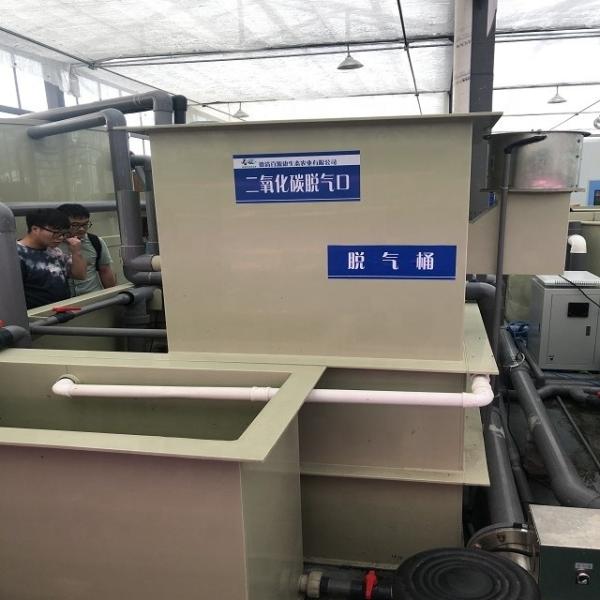 Filtro automático de tambor rotativo para aquicultura ecológica no sistema RAS